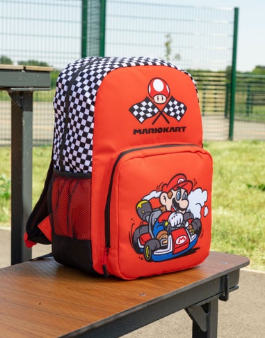 Nintendo Kids Red Mario Backpack