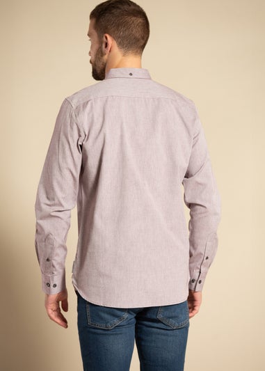 French Connection Blue Cotton Long Sleeve Oxford Shirt 2 Pack