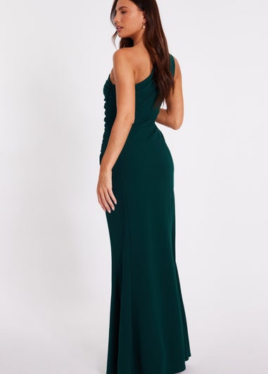 Quiz Green Corsage Maxi Dress