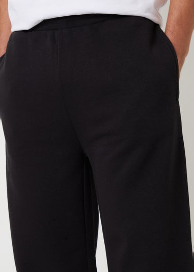 Threadbare Black Wide Leg Joggers