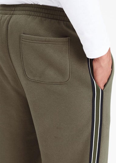 Cotton Traders Soft Khaki Side Detail Jog Pants