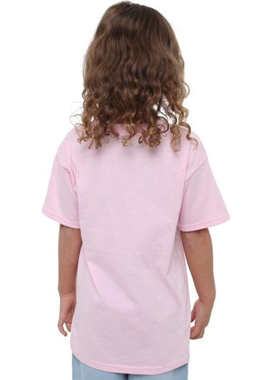 K-Pop Demon Hunters Kids Pink Huntr/X T-Shirt (3-13yrs)
