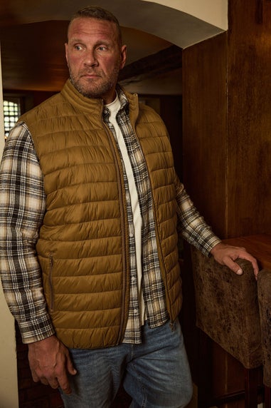 BadRhino Brown Puffer Gilet