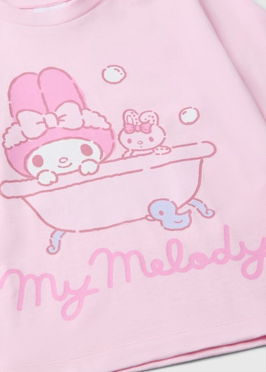 Hello Kitty Girls Pink My Melody Pyjama Set (5-13yrs)