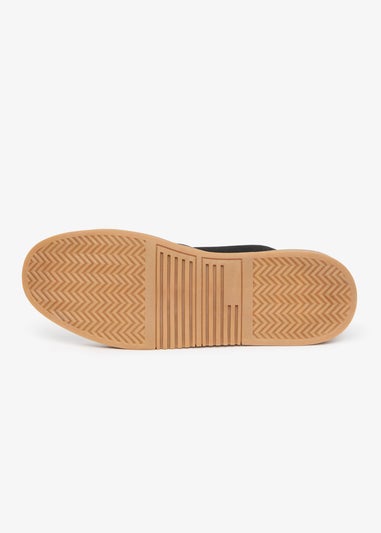 Duck & Cover Black Harehills Shoes