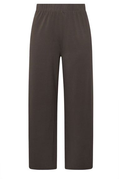 Yours Curve Brown Wide Leg Leggings