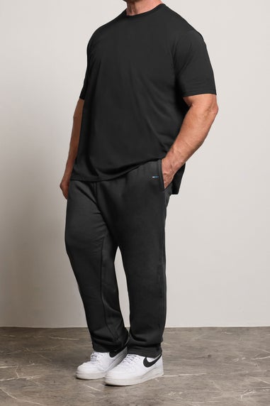 BadRhino Black Open Hem Joggers