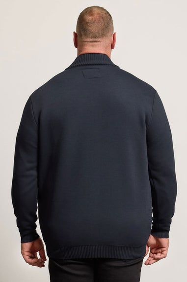 BadRhino Navy Blue Diamond Quilted Jacket