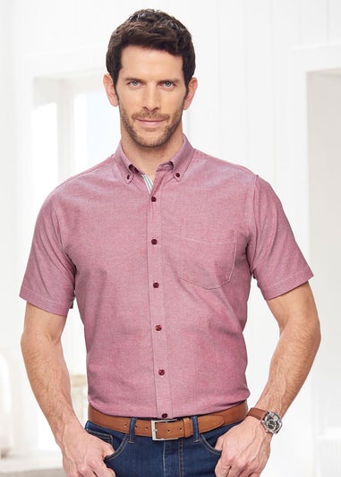 Cotton Traders Sienna Iconic Short Sleeve Plain Oxford Shirt