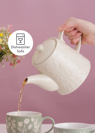Mason Cash cream In the Meadow Teapot