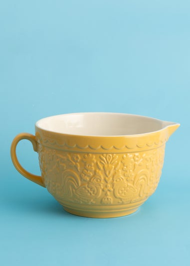 Mason Cash Yellow Home to Roost Batter Bowl