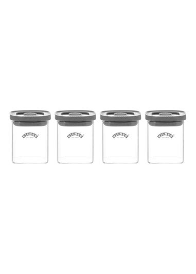 Kilner Fresh Storage 4 Piece Spice Jar Set 0.16L