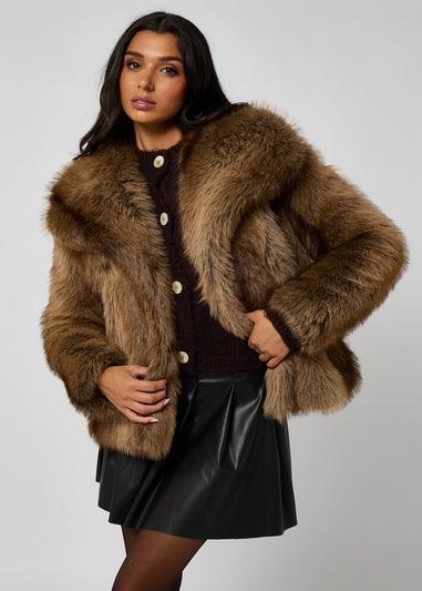 Urban Bliss Bear Faux Fur Jacket
