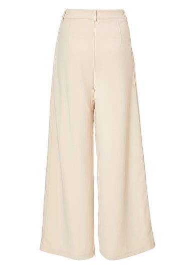 Quiz Stone Wide Leg Trousers