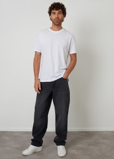Threadbare Grey Loose Fit Jeans