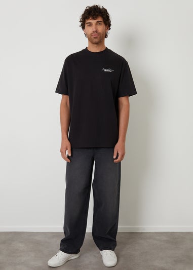 Threadbare Grey Baggy Fit Jeans