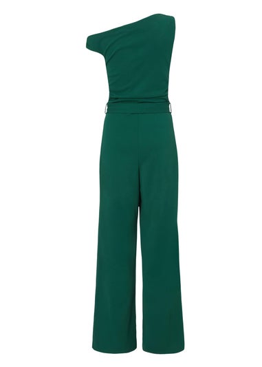 Quiz Green Drop Sleeve Jumpsuit