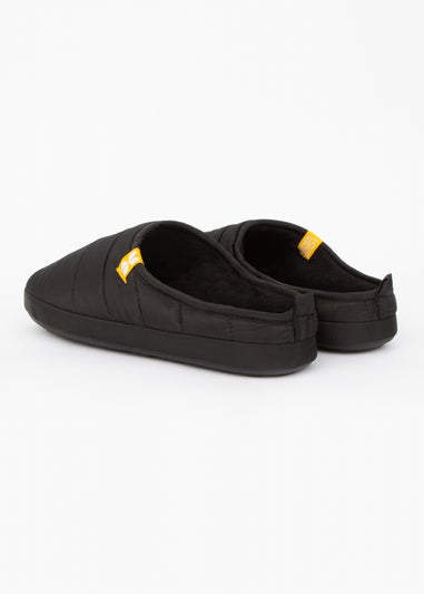 Crosshatch Black Padfoot Slippers