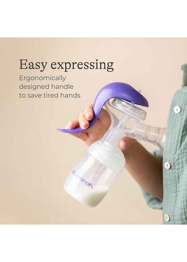 Lansinoh Clear Manual Breast Pump