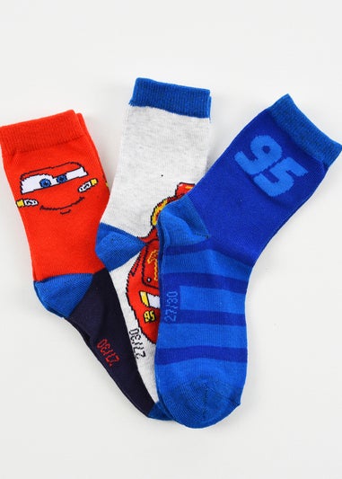 Disney Cars 95 Kids 6 Pack Of Socks