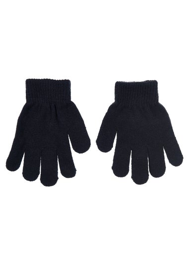 Sonic Checkers Kids Navy Hat & Glove Set