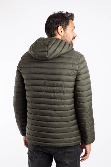 Weird Fish Anthracite Flete Lightweight Showerproof Padded Jacket