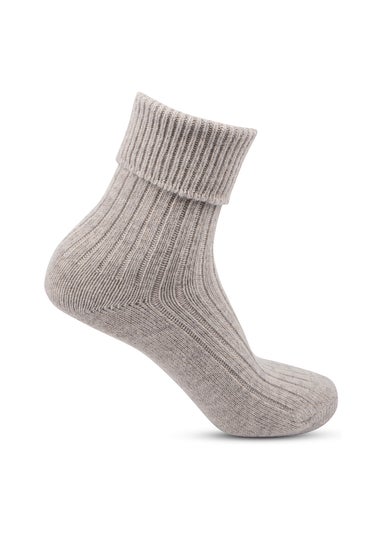 Totes Toasties Mink Ladies Cashmere Blend Socks