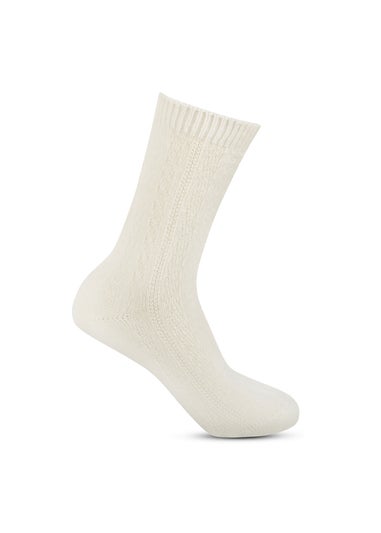 Totes Toasties Ladies Cashmere Blend Ankle Socks 2 Pack