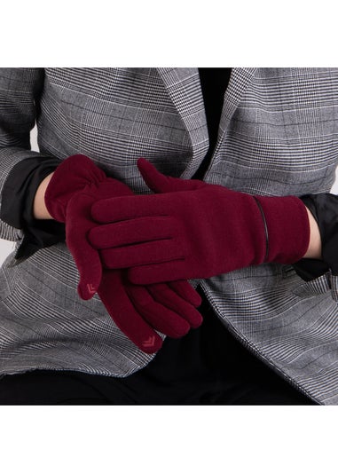 Totes Isotoner Black Thermal SmarTouch Glove