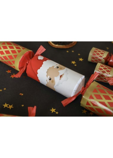 Heart & Soul Red Santa & Reindeer 12in cracker