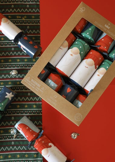 Heart & Soul Multi Colour Festive Gonk 12in Cracker