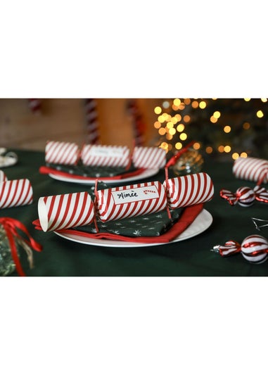 Heart & Soul Red & White Candy Cane 12in Cracker