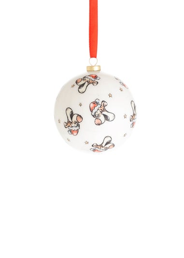 Disney Winnie The Pooh Set Of 7 Multicoloured Baubles