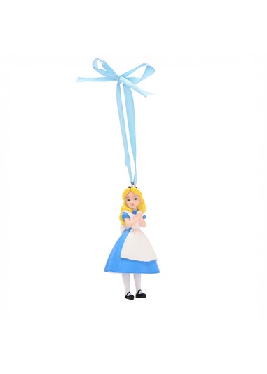 Disney Alice & Cheshire Cat Set Of 2 Multicoloured Hanging Decorations
