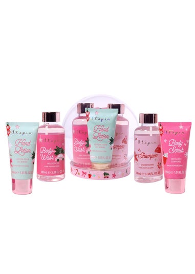 Kind Edit Co Utopia Festive Globe Body Care Gift Set