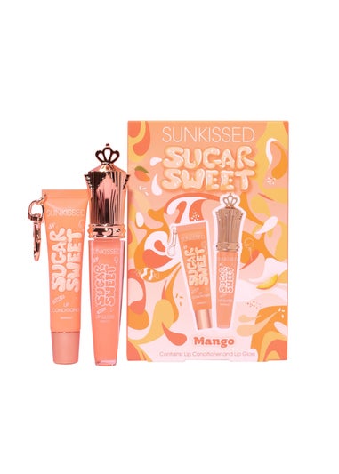 Sunkissed Sugar Sweet Peach Lip Conditioner & Lip Gloss Duo Mango