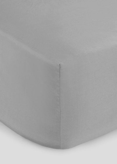 100% Cotton Fitted Bed Sheet (200 Thread Count) - Single