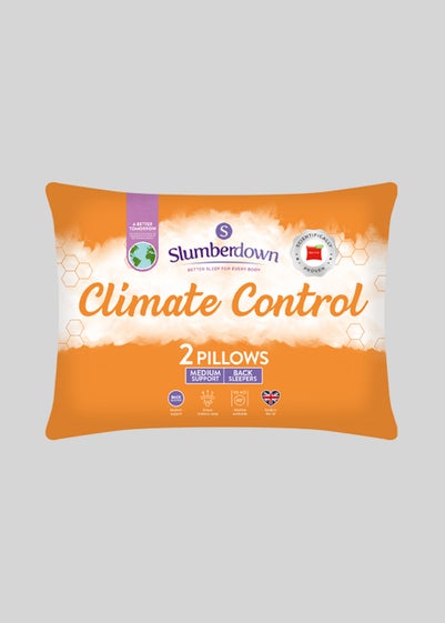 Slumberdown Temperature Climate Control Pillow Pair