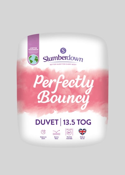 Slumberdown Full & Perfectly Bouncy Duvet (13.5 Tog) - Single