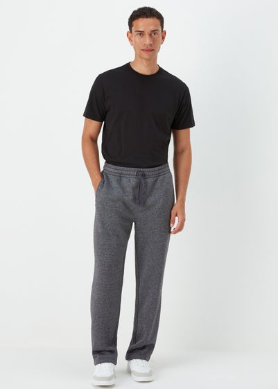 Grey Essential Straight Fit Joggers