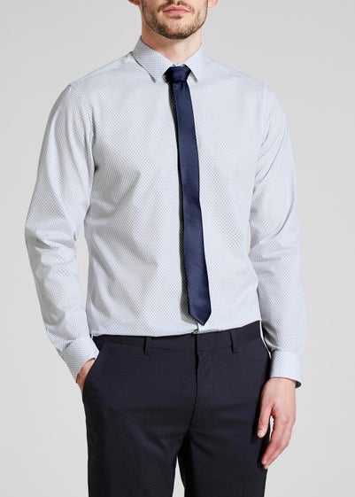 Taylor & Wright Slim Fit Shirt & Tie Set - 15 Collar