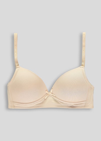 Girls Nude Moulded First Bra (28A-34AA) - 28AA