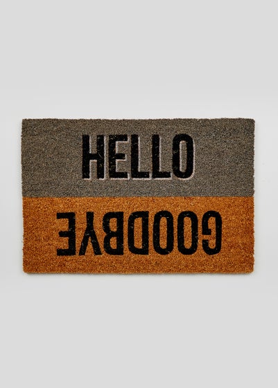 Hello Goodbye Doormat (60cm x 40cm)