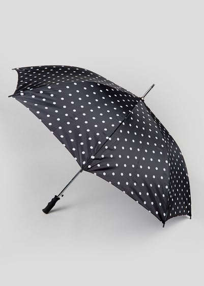 Polka Dot Large Golf Umbrella - One Size