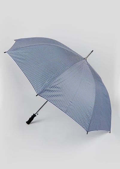 Stripe Large Golf Umbrella - One Size
