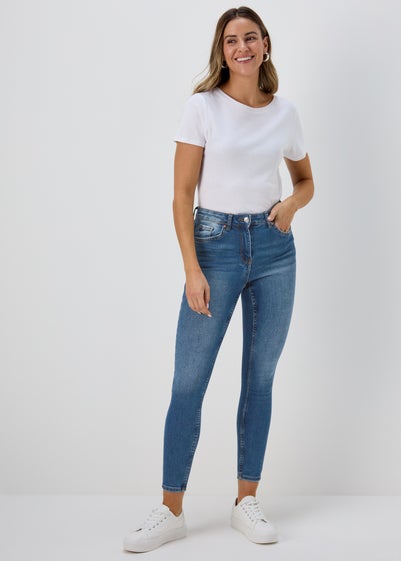 April Mid Wash Super Skinny Jeans - Size 08 29 leg