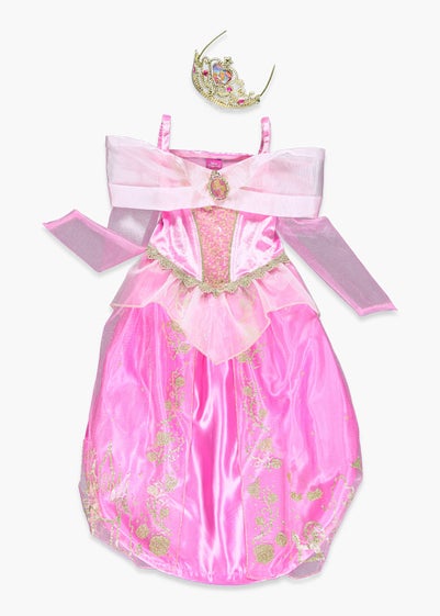 Kids Disney Princess Sleeping Beauty Fancy Dress Costume (3-9yrs) - Age 4 - 5 Years