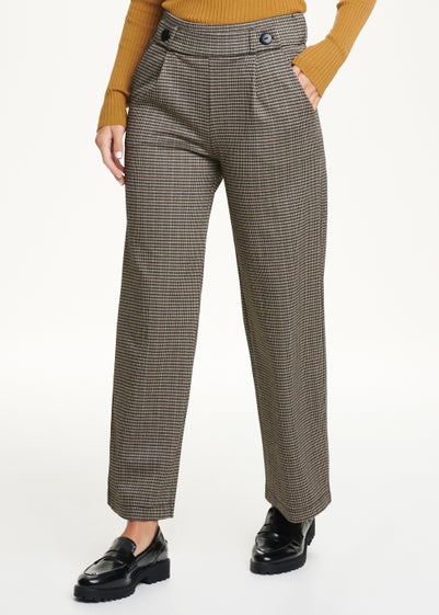 JDY Mia Stone Check Trousers