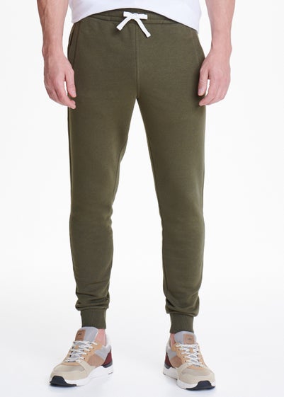 Forest Green Cuffed Joggers - Extra small