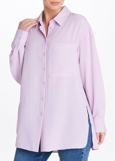 Lilac Longline Shirt - Size 8